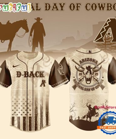 National Day Of Cowboy X Arizona Diamondbacks 2025 Edition Baseball Jersey