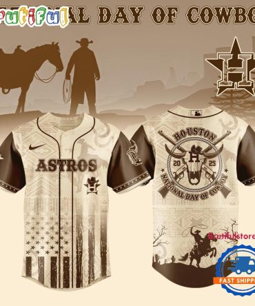 National Day Of Cowboy X Houston Astros 2025 Edition Baseball Jersey