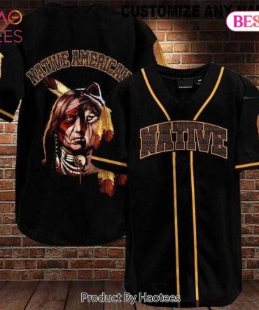 Customizable Native American Baseball Jersey - Unique Design & Comfortable Fit