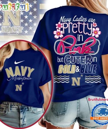 Navy Midshipmen 2026 Ncaa Team Color Pride Unisex 3D Shirt