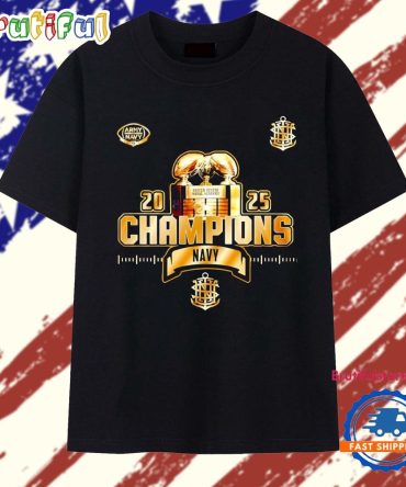 Navy Midshipmen Special Cic Trophy Champions 2025 T Shirt