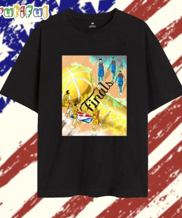 Nba Finals 2025 Pacers Team Vs Thunder Team T Shirt