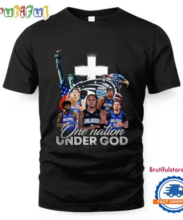 Nba Orlando Magic One Nation Under God Vintage T Shirt