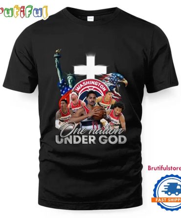 Nba Washington Wizards One Nation Under God Vintage T Shirt