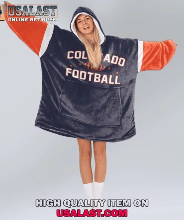 Hot Ncaa Colorado Football Blanket Hoodie