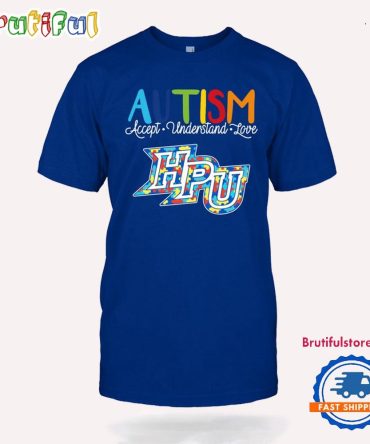 Ncaa High Point Panthers Autism Accept Understand Love T-Shirt