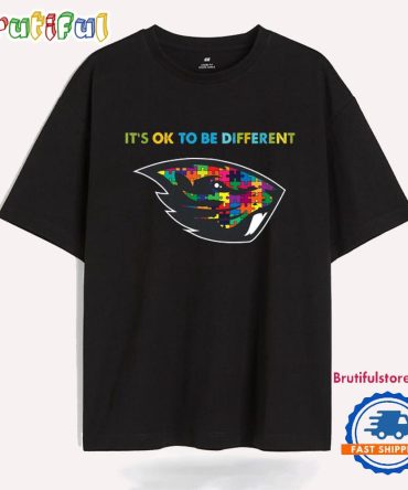 Ncaa Oregon State Beavers Special Autism Awareness It'S Ok To Be Different T-Shirt