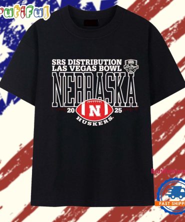 Nebraska Cornhuskers 2025 Srs Distribution Las Vegas Bowl T Shirt