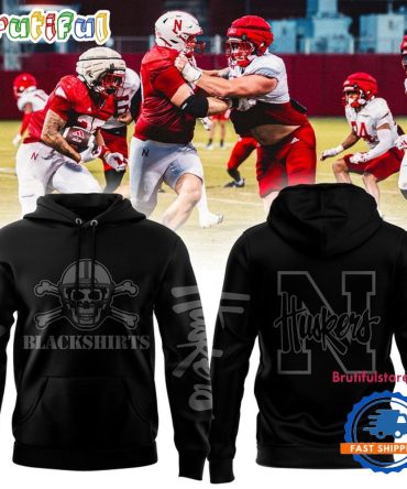 Nebraska Cornhuskers Football Big Ten 2025 New Hoodie
