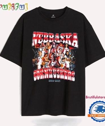Nebraska Cornhuskers Women’S Basketball 2025 Team Players T Shirt