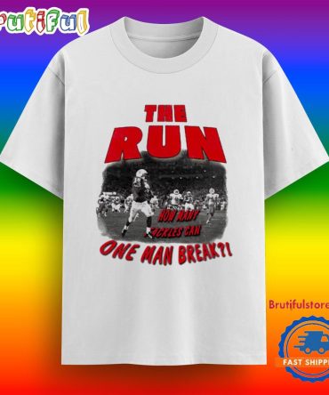 Nebraska Football The Run One Man Break Shirt