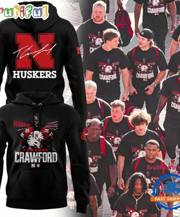 Nebraska Huskers Terence Crawford 2025 Graphic Hoodie