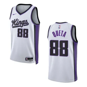 Neemias Queta Association Edition Sacramento Kings 2023-24 White Swingman Jersey - Alzaintravels