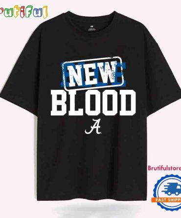 New Blood Beats Blue Blood Alabama Crimson Tide T-Shirt