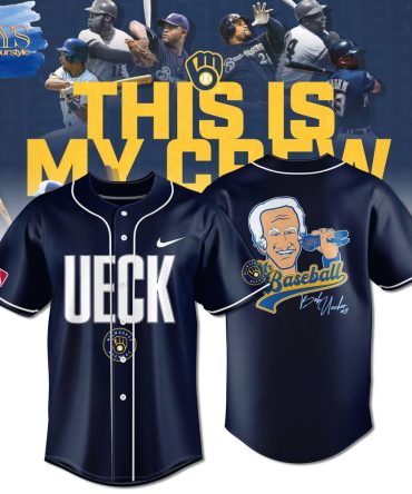 Limited Edition Milwaukee Baseball Jersey - Iconic Design, Perfect For Fans!