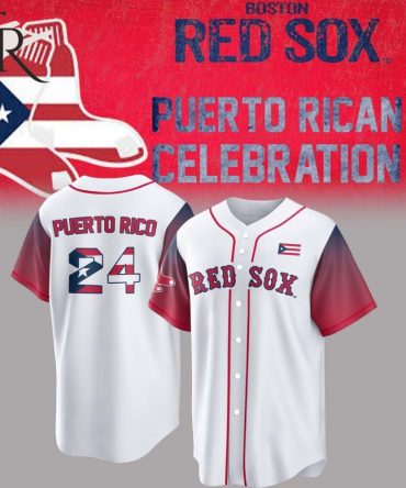 Limited Edition Boston Red Sox Puerto Rican Celebration Jersey - Show Your Pride!