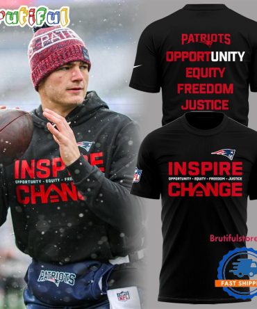 New England Patriots 2026 Nfl Inspire Change 3D Shirt