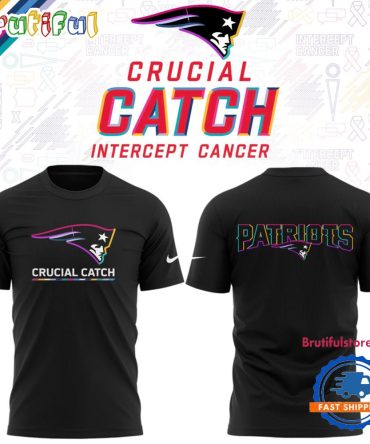 New England Patriots Black 2025 Nfl Crucial Catch Tri-Blend Dri-Fit T Shirt
