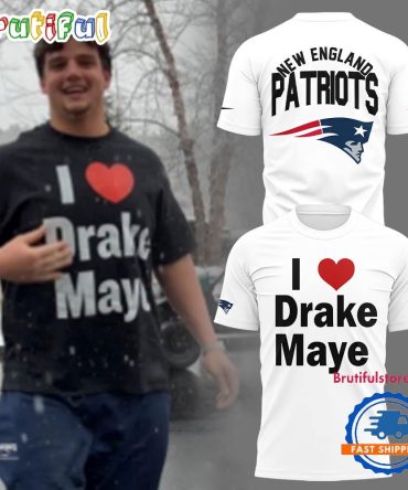 New England Patriots I Love Drake White 3D Shirt