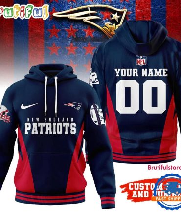 New England Patriots Nfl Personalized Fan Limited Edition Hoodie Shirt