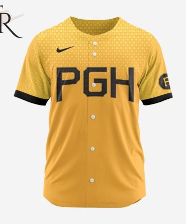 Stylish Pgh Gold Baseball Jersey - Premium Quality, Unisex, Perfect Fit, Limited Edition