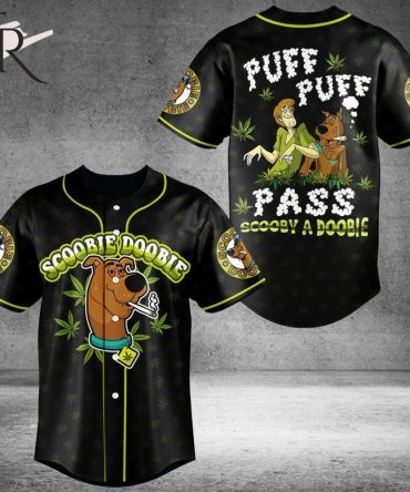 Trendy Scooby Doo Puff Pass Baseball Jersey - Fun & Stylish Gift!