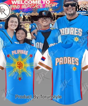 Custom Padres Heritage Jersey – Celebrate Filipino Pride With Exclusive Design!