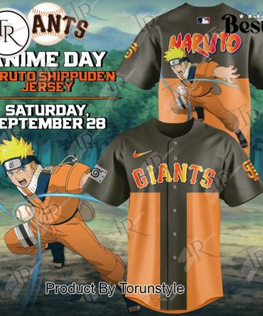 Exclusive Naruto Shippuden Giants Anime Day Jersey – Perfect For Fans!