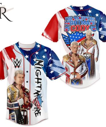 American Nightmare Cody Wrestling Jersey – Patriotic Design, Unisex, Limited Edition