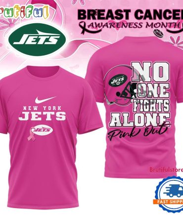 New York Jets 2025 Nfl Breast Cancer October Limited Edition 3D Shirt