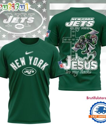New York Jets In My Veins In My Heart All Over Print Shirt