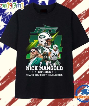 New York Jets Nick Mangold 1984-2025 Thank You For The Memories T Shirt