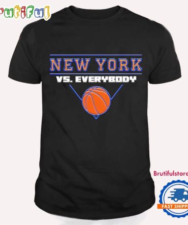 New York Knicks Vs Everybody 2025 Nba Playoffs T Shirt