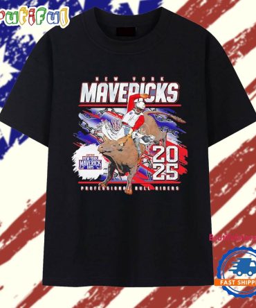 New York Mavericks 2025 Event Professional Bull Riders T Shirt