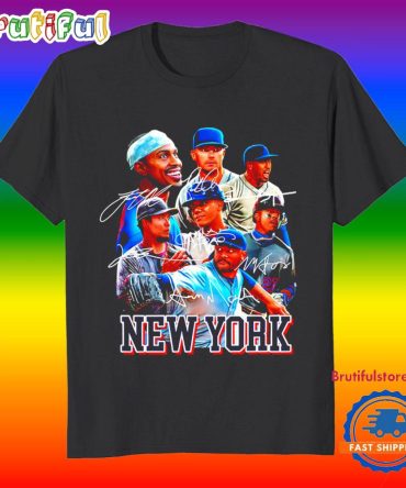 New York Mets All Team Signature Series T Shirt