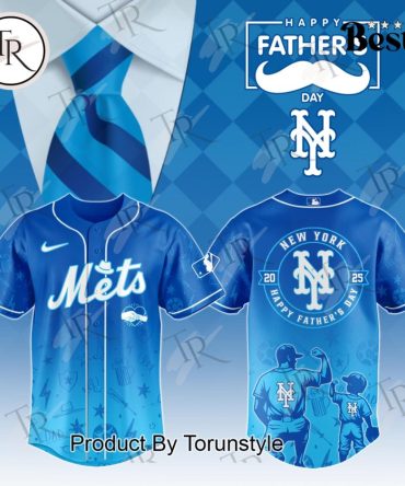 Celebrate Father'S Day In Style - Limited Edition New York Mets Jersey For Dads!