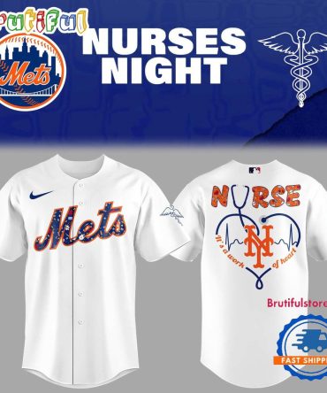 New York Mets Nurses Night Limited Edition Baseball Jersey