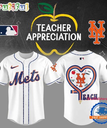 New York Mets Teacher Appreciation 2025 Baseball Jersey