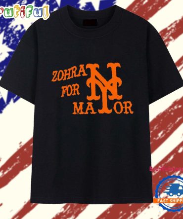 New York Mets Zohran For Mayor T Shirt