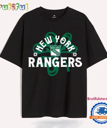 New York Rangers St Patricks Day Richmond Shamrock T Shirt