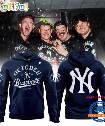New York Yankees 2025 Mlb October Baseball Hoodie Shirt