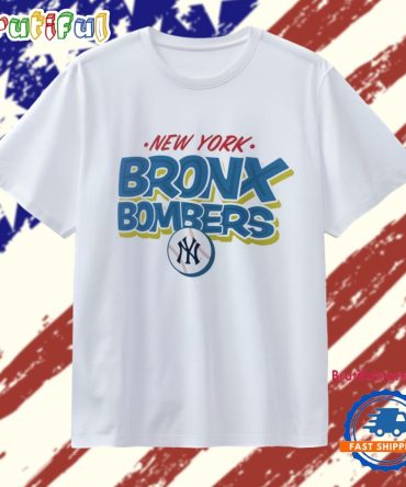 New York Yankees Baseball Bronx Bombers Logo T Shirt