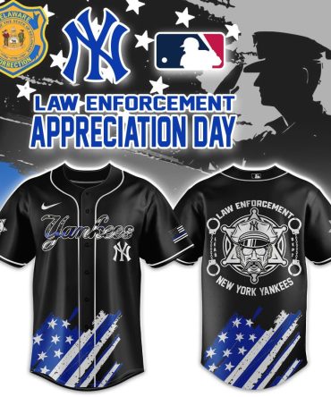 Ny Yankees Law Enforcement Appreciation Jersey - Limited Edition Tribute Gear