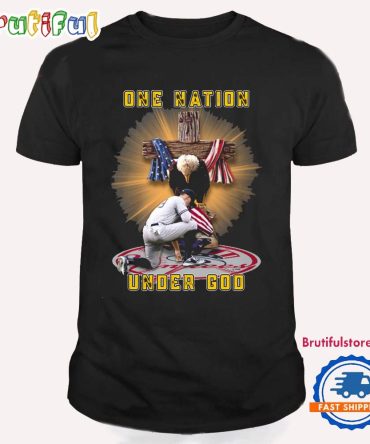 New York Yankees One Nation Under God 2024 T Shirt
