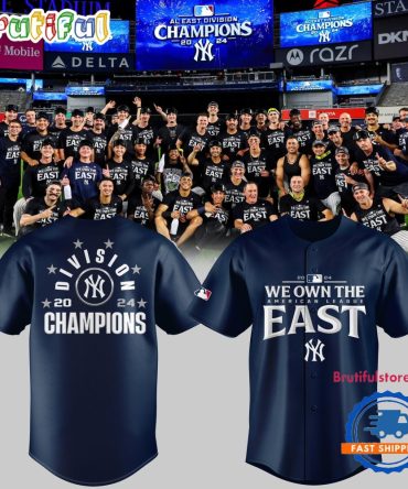 New York Yankees Special 2024 Al East Division Champions Baseball Jersey