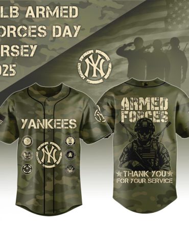 2025 Yankees Armed Forces Day Camo Jersey - Honor & Style For Mlb Fans!