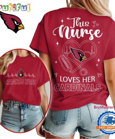 Nfl Arizona Cardinals Nurse Appreciation Month Limited Edition Vintage T Shirt