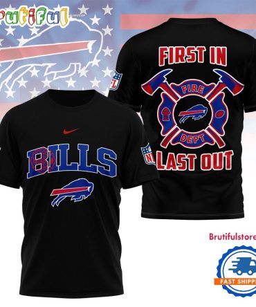 Nfl Buffalo Bills Football Team Fire Dept Design T Shirt