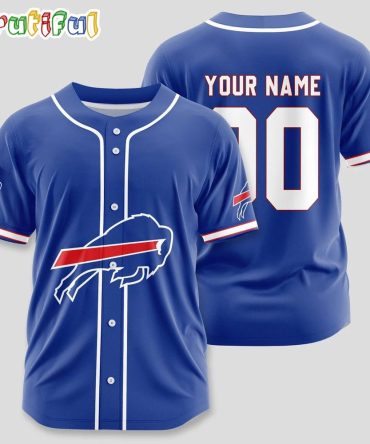 Nfl Buffalo Bills Limited Edition Personalized Baseball Jersey