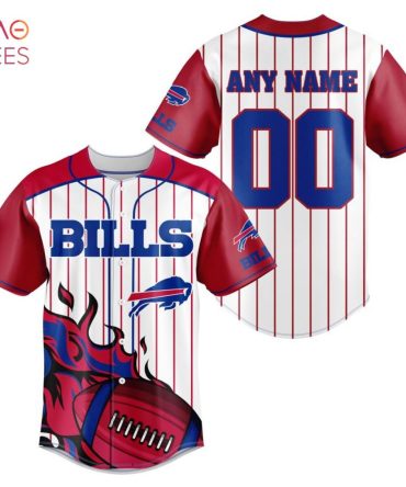Nfl Buffalo Bills, Specialized Design In Varsity Baseball Jersey Limited Edition